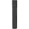 Ekena Millwork 1 3/4"W x 4"D x 10"H Clarksville Wood Vintage Decor Bracket, Black BKTWD02X04X10CVBL - alternate 2
